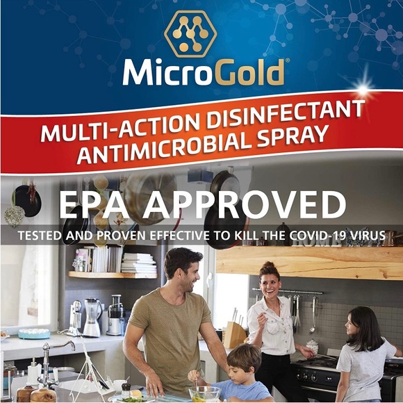 MICROGOLD 2 COUNT Multi-Action Disinfectant & Antimicrobial 48oz total weight - Picture 3 of 8